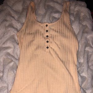 Forever 21 honey colored bodysuit